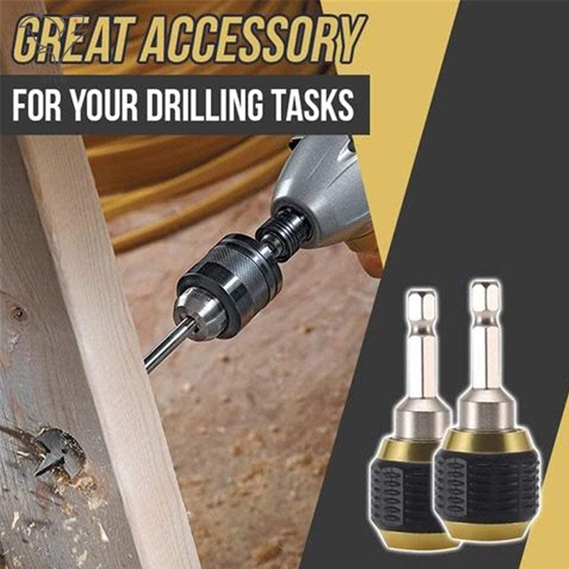 Đầu Kẹp Mũi Khoan Lục Giác 1 / 4 Thay Thế Nhanh Cho Máy Khoan 1 / 4