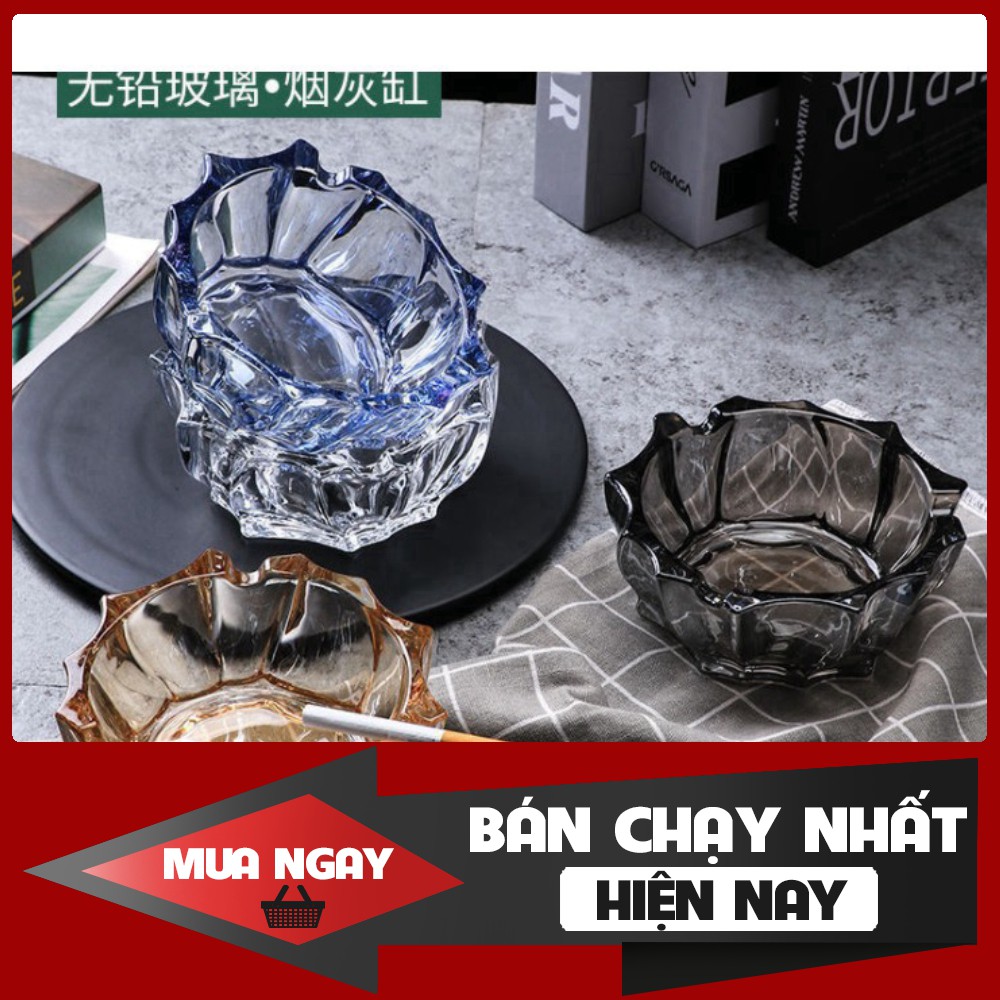 [Hàng Loại 1] Gạt tàn thủy tinh theo phong cách hiện đại sang trọng