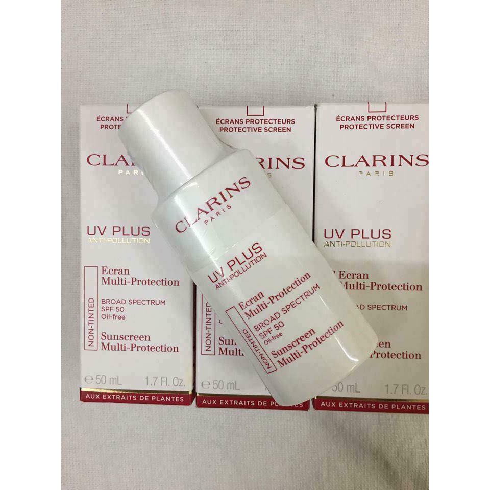 Kem chống nắng Clarins TRANSLUCENT UV Plus SPF 50 PA++++ 50ml