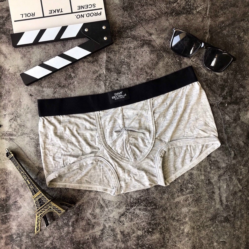 Quần Lót Nam Boxer - Quần Sịp Đùi Cạp To DVB Chất Cotton Siêu Co Giãn S86