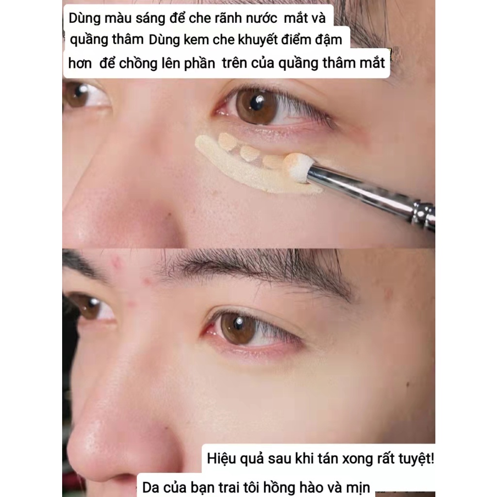 Kem che khuyết điểm hai đầu T301 che phủ mụn và quầng thâm