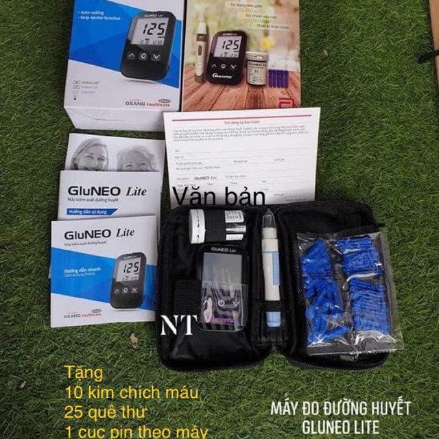 Máy đo đường huyết GluNeo Lite quà tặng từ Abbott