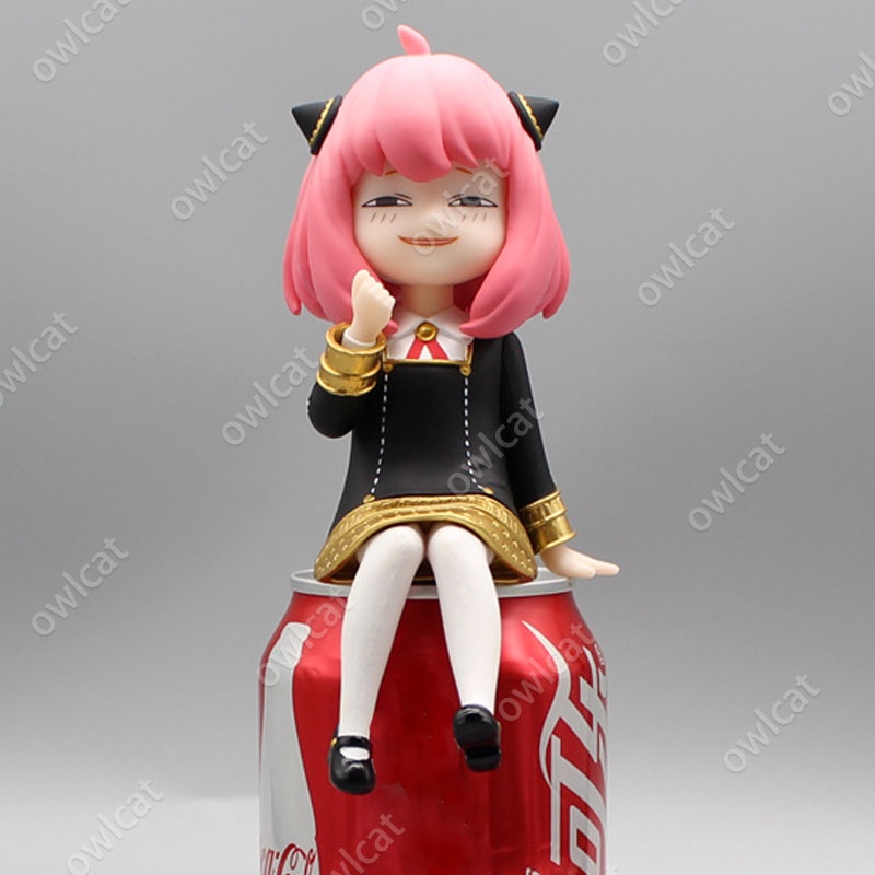 Figure Spy X Family Anya Forger Anime Ver.15-18cm Test Subject "007" Telepath 2-set Face Facial Expressions Yor Loid Bond Packed in Box Model Mô Hình Nhân Vật Phim Hoạt Hình