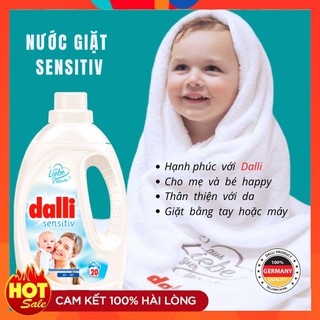 Nước giặt 🇩🇪 dalli 🇩🇪 msp 4012400524044, cho mẹ và bé, dalli sensitiv 1,1l