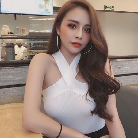 Áo yếm cổ chéo chất montoghi Quảng châu nhiều màu sắc