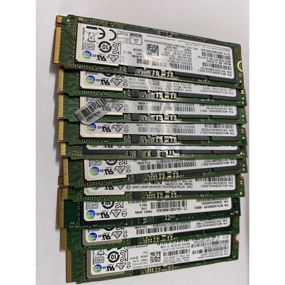 Ổ cứng gắn trong SSD Samsung Skhynix toshiba NVMe M.2 - Bóc máy New Chính hãng