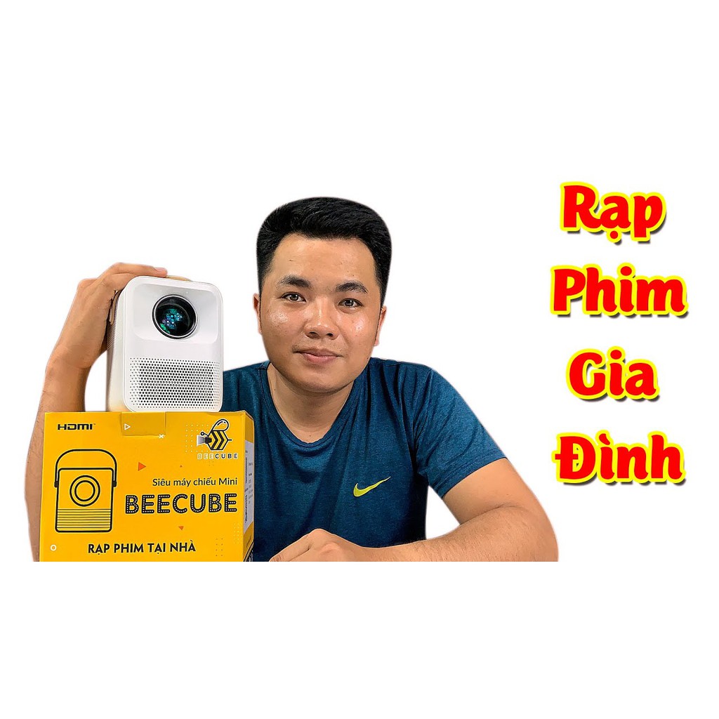 Máy chiếu mini BeeCube X2 Mã hình ảnh full HD 1080P - Techpro