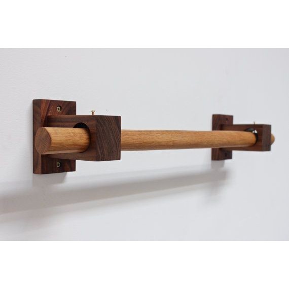 Thanh gỗ treo rèm, phong cách vintage, decor ttrang trí nhà cửa