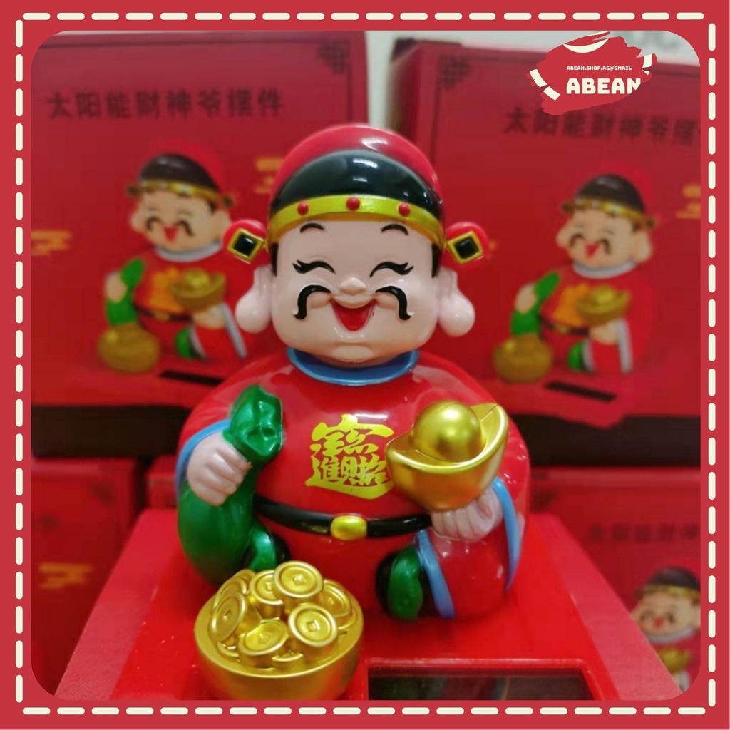 Tượng thần tài trang trí xe hơi ô tô, mang lại tài lộc