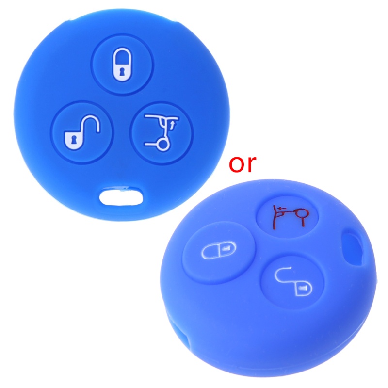 Vỏ Silicon Bảo Vệ Chìa Khóa Xe Hơi Benz Smart City Roadster Fortwo