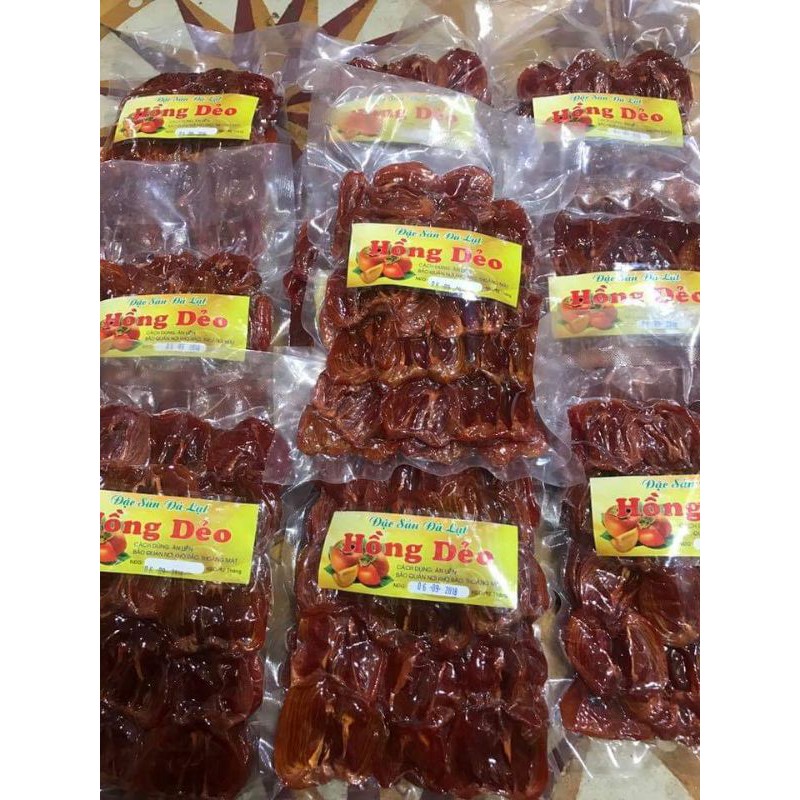 Hồng Chẻ Sấy Dẻo 500g