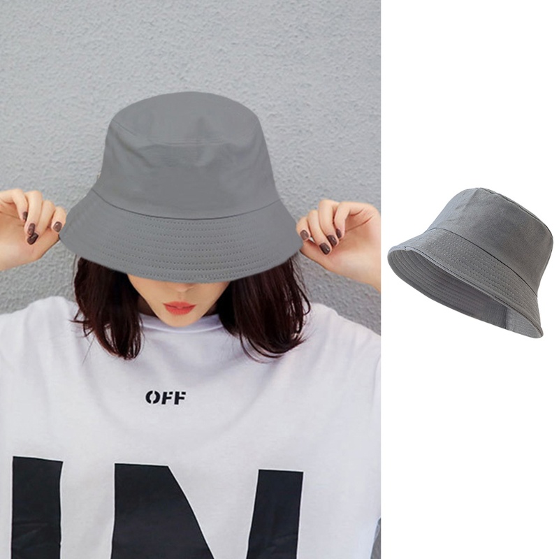 Nón Tai Bèo Rộng Vành Chất Liệu Cotton Thoáng Khí Nhiều Màu Sắc Xinh Xắn