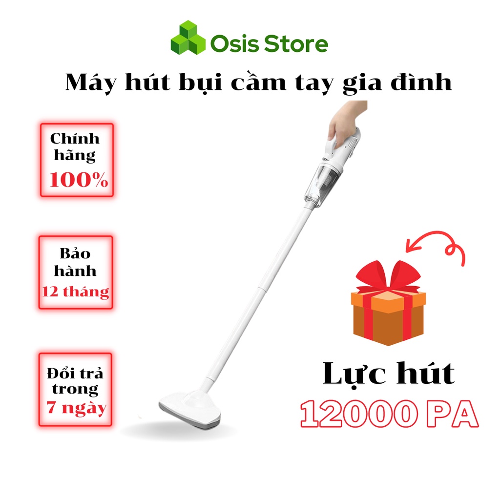 Máy Hút Bụi Cầm Tay Không Dây Gia Đình Đa Năng Osis Hút Bụi Giường, Thảm, Sofa, Hút Bụi Ô Tô, Hút Lông Chó Mèo
