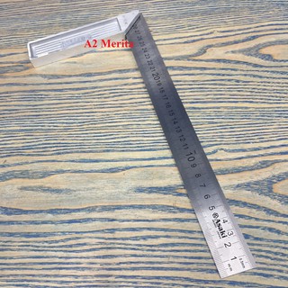 Thước eke mộc 300mm asaki ak-2643