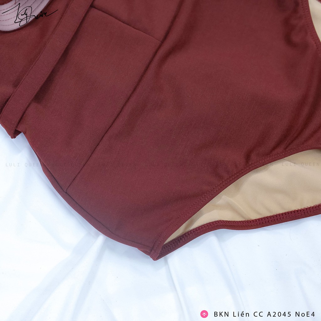 BIKINI Liền mảnh Bèo vai CAO CẤP [ẢNH THẬT] [FREESHIP] Đồ bơi Cổ V Quyến rũ Gợi cảm