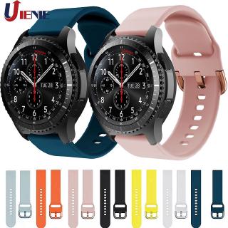Dây đồng hồ đeo tay bằng silicon cho Samsung Galaxy Watch 46mm 42mm/gear S3 Frontier