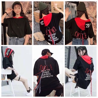 Aó Hoodie Thái Lan Tay Lửng Raglan