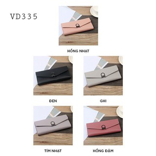 Ví nữ 🔥🔥ví nữ dài cầm tay khóa trái tim siêu đẹp vd335