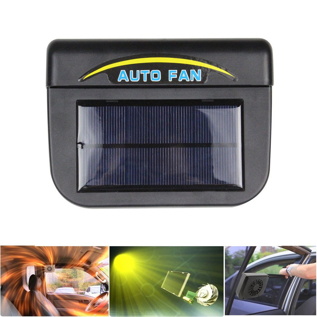 Hệ thống quạt sử dụng năng lượng mặt trời ABS cho xe hơi