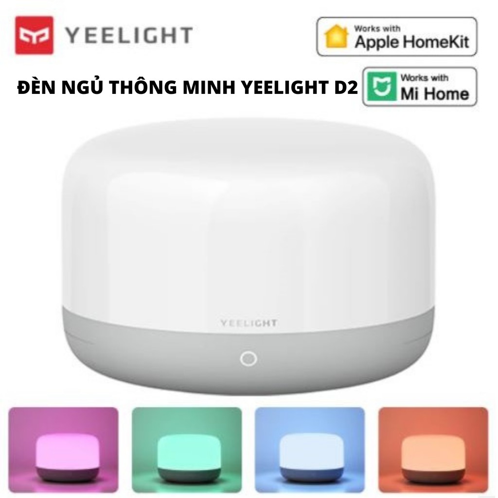 ĐÈN LED ĐẦU GIƯỜNG/ ĐÈN NGỦ THÔNG MINH YEELIGHT D2 - YLCT01YL - HỖ TRỢ APPLE HOMEKIT – BẢN QUỐC TẾ - NHẬP KHẨU CH