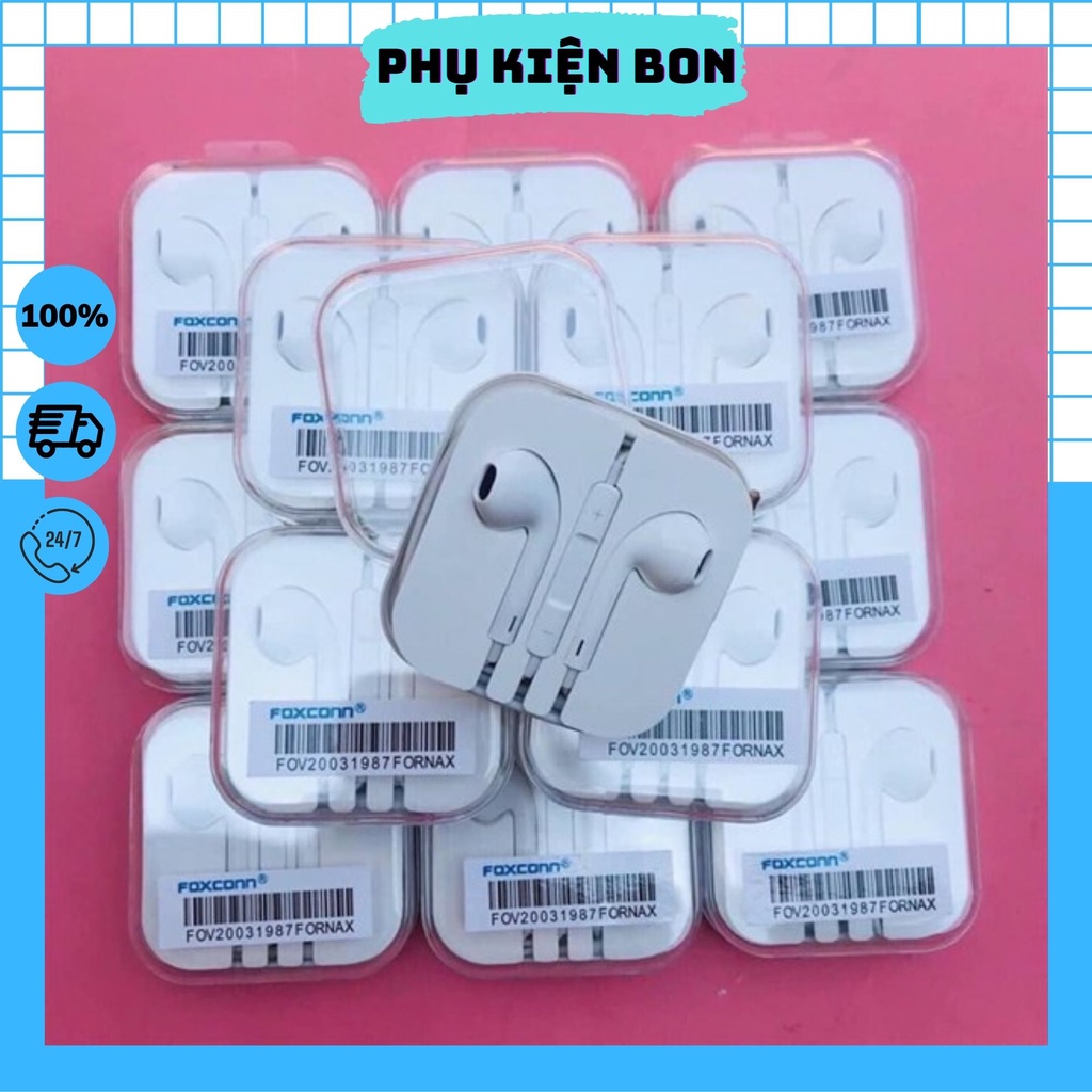 [Rẻ Vô Đich] Tai Nghe Foxconn Cho Điện Thoại iPhone - Có Mic