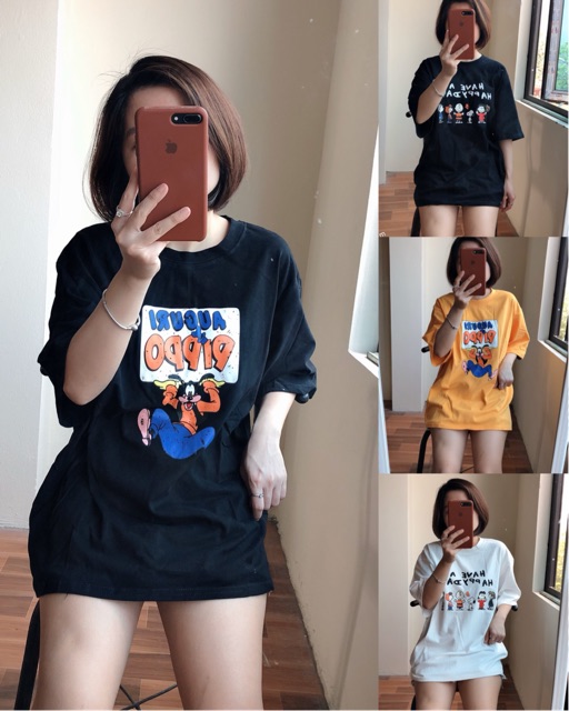 [HÌNH THẬT, CÓ VIDEO] Áo thun nữ in HAVE A HAPPY DAY hot trend 2020 | BigBuy360 - bigbuy360.vn