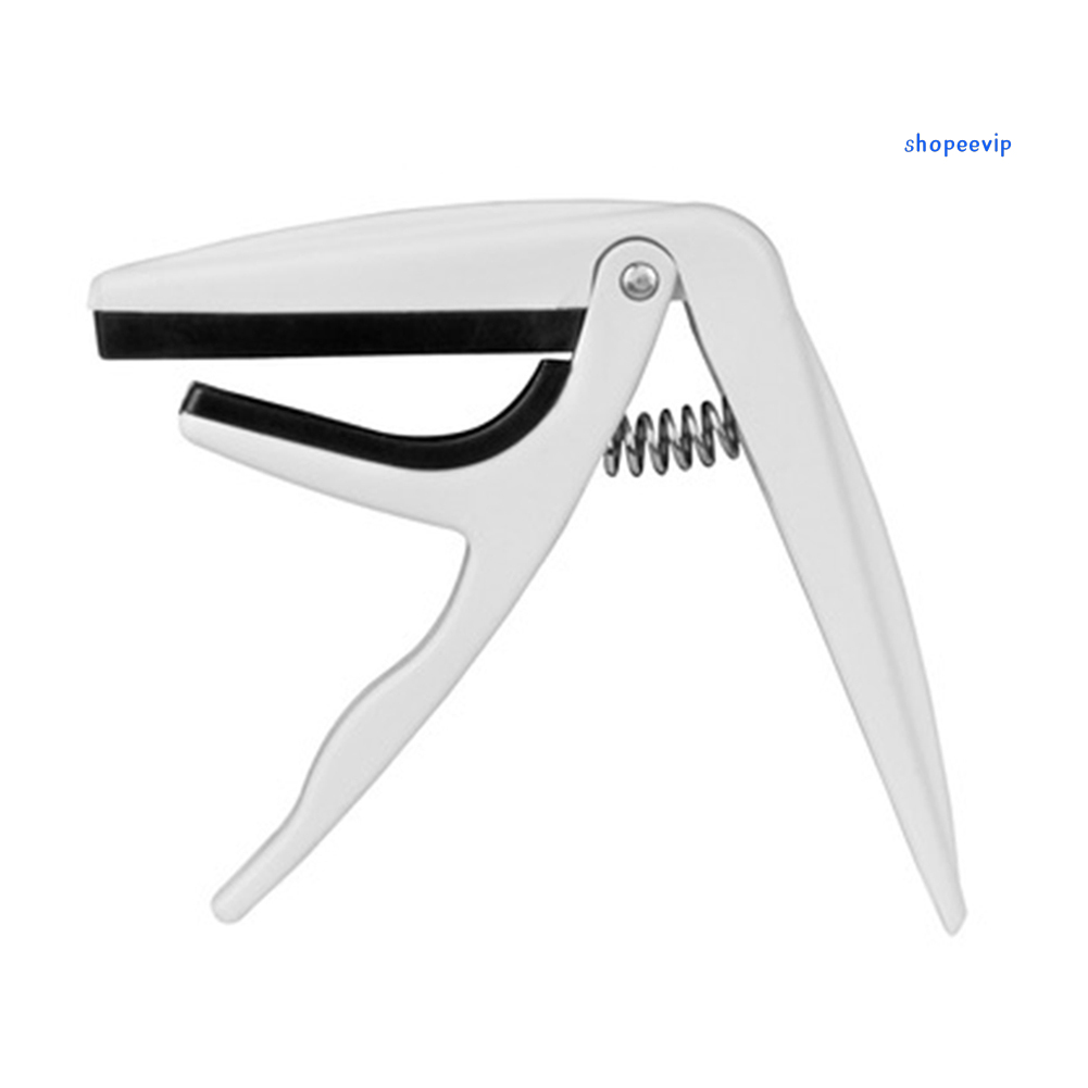 Steel Quick Change Acoustic Ukulele Pick Capo Key Tuning Clamp Accessory