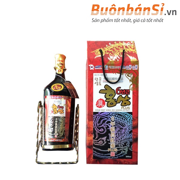 Tinh Chất Hồng Sâm KANGHWA Hàn Quốc 3000ml (6Year Root Korea Red Ginseng Extract)