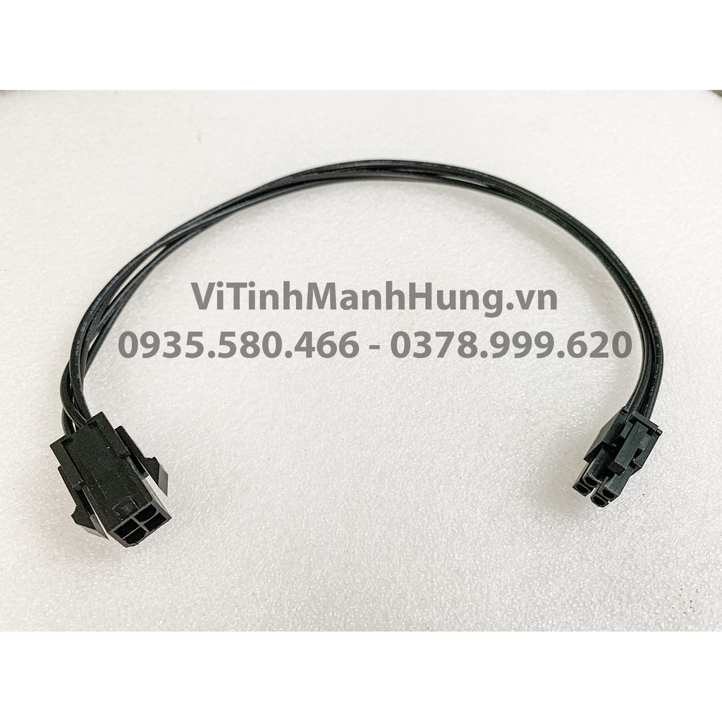 Dây nguồn CPU nối dài : 4 pin / 8 pin CPU, dây điện chuẩn 18AWG, dài 30cm.