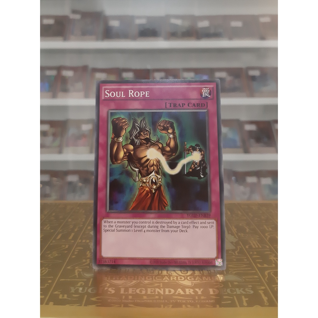 Thẻ Bài YugiOh! Mã YGLD-ENB39 - Soul Rope - Common - Unlimited
