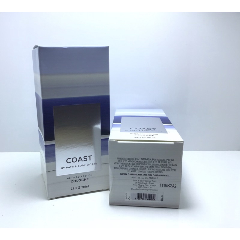 Nước hoa nam cologne COAST/ FRESH WATER 𝑩𝑨𝑻𝑯 &𝑩𝑶𝑫𝒀 𝑾𝑶𝑹𝑲𝑺 𝑬𝑨𝑼 𝑫𝑬 𝑪𝑶𝑳𝑶𝑮𝑵𝑬 - 100𝒎𝒍 | BigBuy360 - bigbuy360.vn
