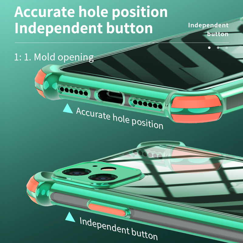 Ốp Lưng Trong Suốt Siêu Mỏng Cho Iphone 12 Pro 11pro Max Mini