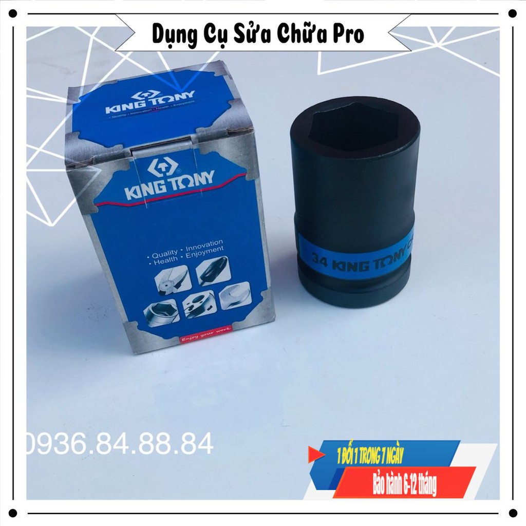 Đầu tuýp 1'' kingtony , đầu khẩu kingtony 1 inch, Kako