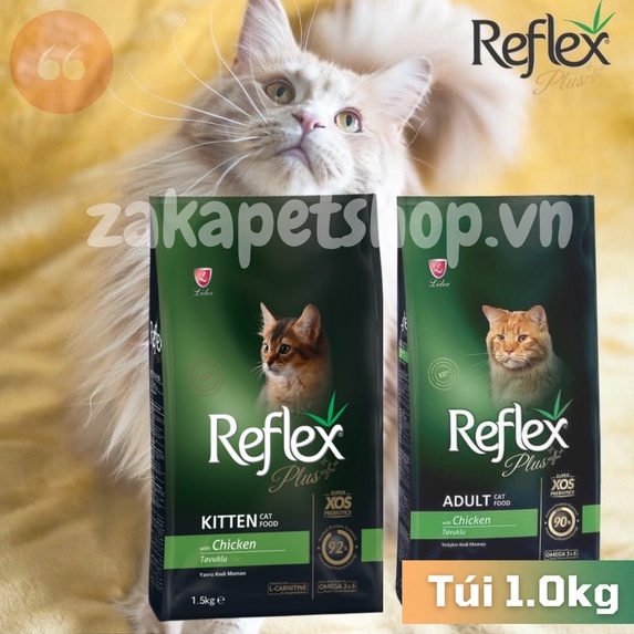 Hạt reflex plus 1kg - Vị thịt gà