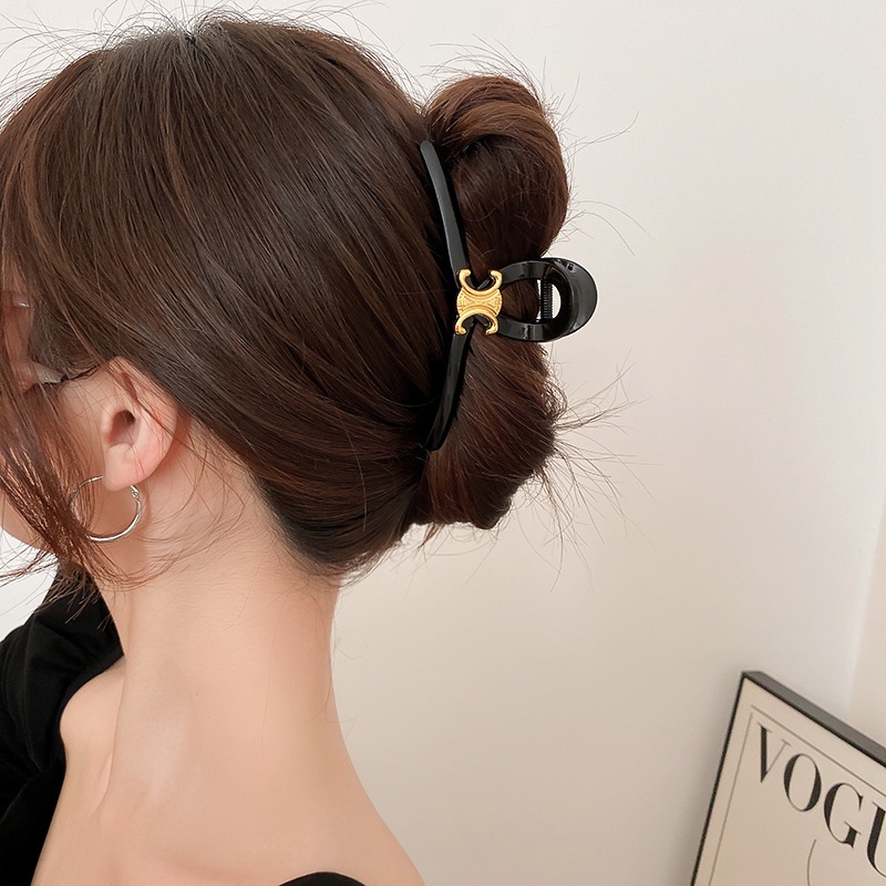 Kẹp Tóc Kim Loại Hình Thánh Giá Thời Trang Cho Nữ