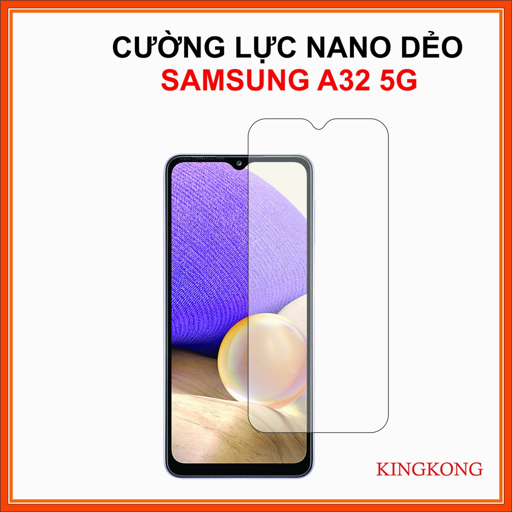 Cường lực dẻo nano trước, sau Samsung Galaxy A32 5G 9H+