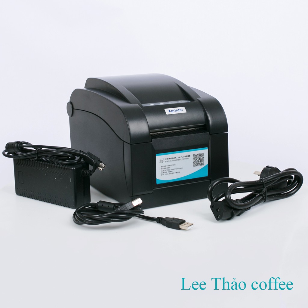 Máy in tem mã vạch 2 chức năng Xprinter 350B - Chính Hãng Lee Thảo coffee