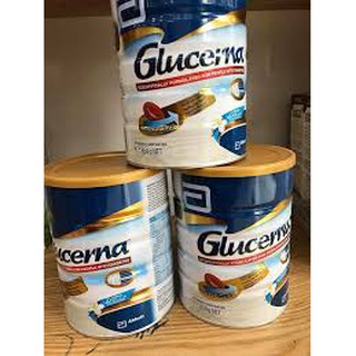 Thùng 3 lon Sữa bột Glucerna 850g hương Vanilla - Sữa cho người tiểu đường (hàng Úc)