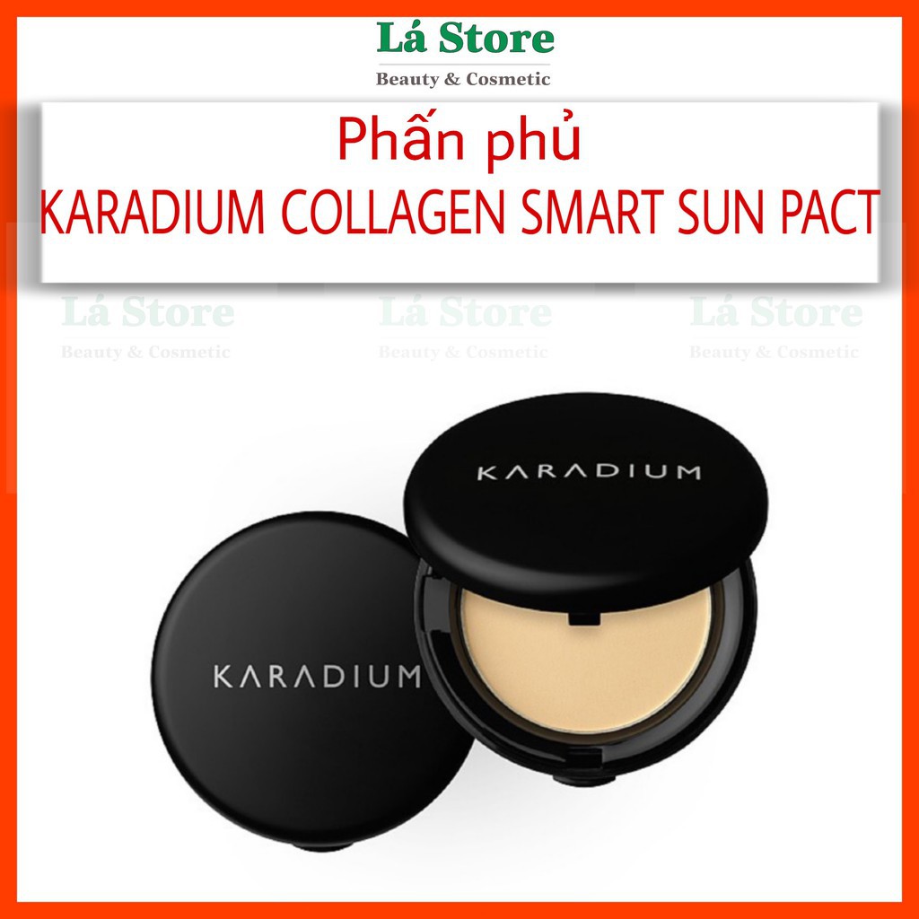 Chính hãng _ Phấn Phủ Karadium Collagen Smart Sun Pact Spf50+ #23