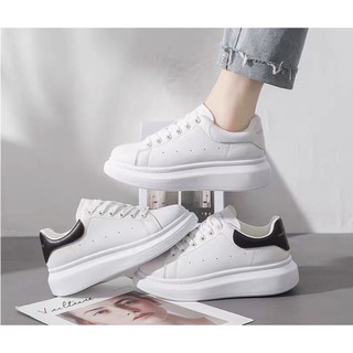 GIẦY SNEAKER TĂNG CHIỀU CAO 5cm,6cm DA TRẮNG