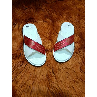 DÉP NAM CHÉO VERSACE TRẮNG