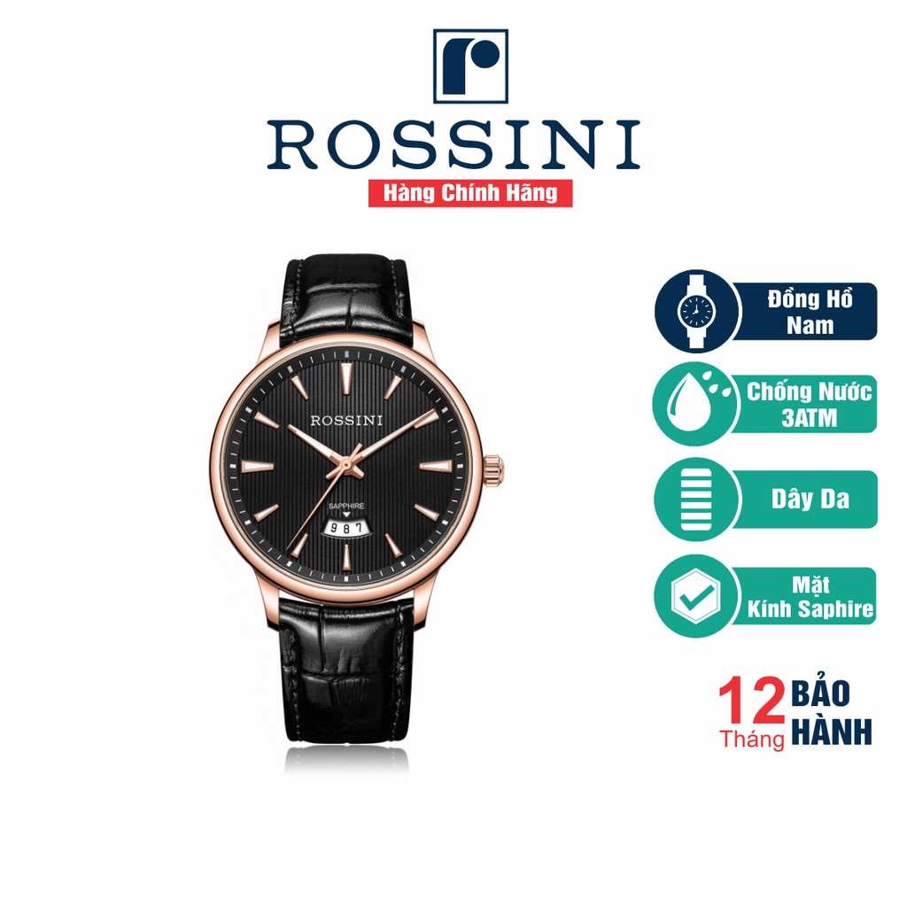 Đồng hồ đeo tay nam Rossini - 5887G04D