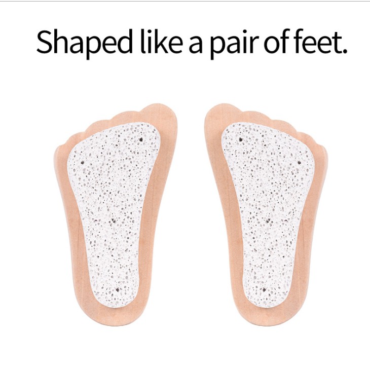 Bàn chải tắm và chà gót chân 2 trong 1 kết hợp heo và bọt biển XM39