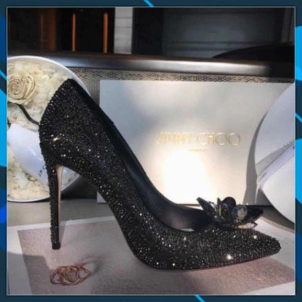 RẺ ĐẸP J Giày cao gót nạm đá hoa 10p jimmy choo fullbox cao cấp . . HÚT hồn quý cô 1. Mã001 . 2020 .. .. . . . : You ;