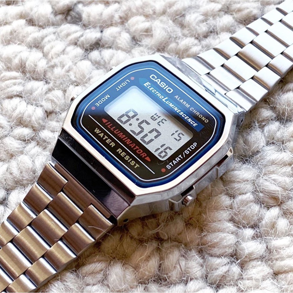 Đồng hồ Nam CASIO A168 classic cực đẹp, tinh tế, phong cách thời trang-đồng.hồ.thể.thao | BigBuy360 - bigbuy360.vn
