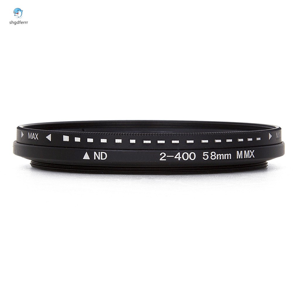 Fader Variable ND Filter Adjustable ND2 to ND400 Neutral Density for Camera Lens