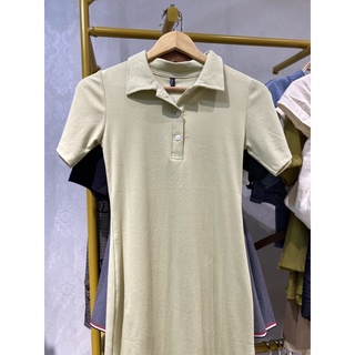 Váy suông cổ đức chất liệu cotton cao cấp