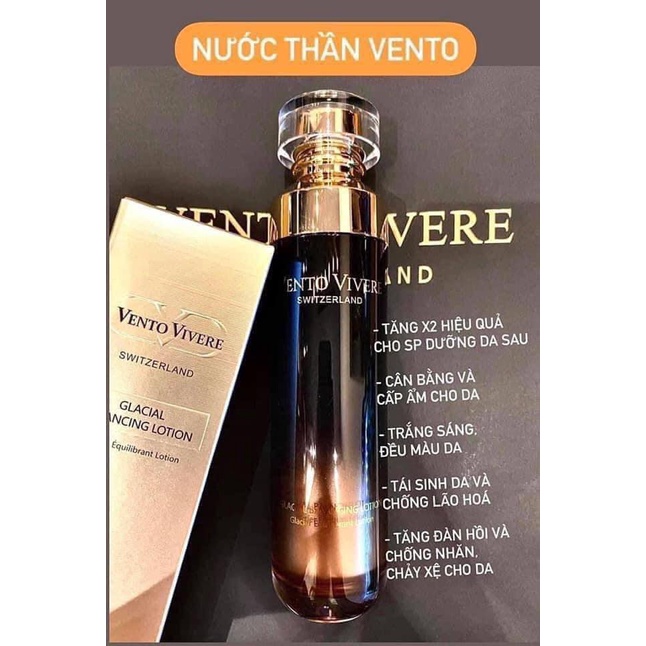 Lotion Glacial Balancing Vento Thụy Sĩ
