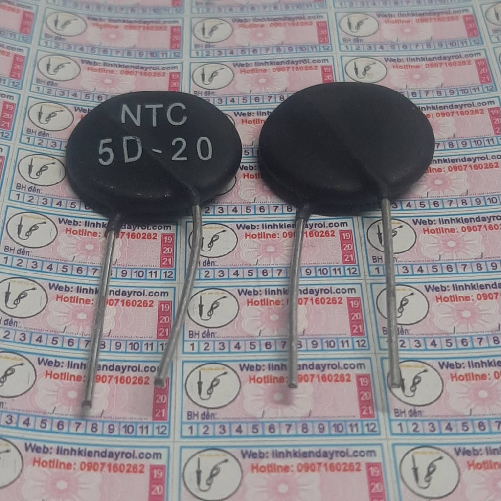 Điện trở nhiệt NTC 5D-20 5D 20 5D20