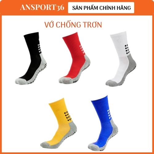 Tất/Vớ đá bóng nam cao cấp, vớ thể thao vải thun dày co giãn 4 chiều #Ansport36
